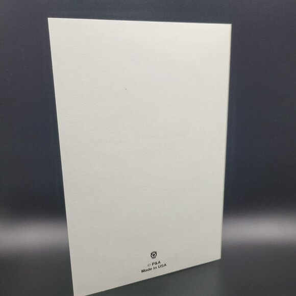 M.J. Pledger Greeting Card Ducklings in Pond Friendship Unused - Picture 5 of 6